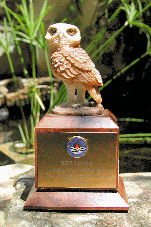 Owl Award Statuette